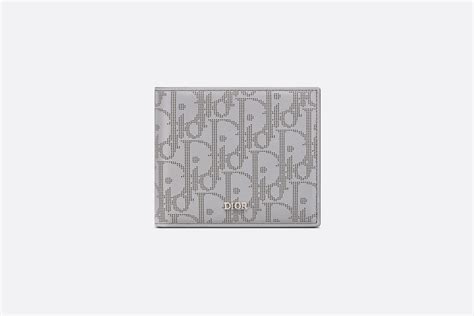 gray dior oblique galaxy leather|Gray Dior Oblique Galaxy Leather Wallet .